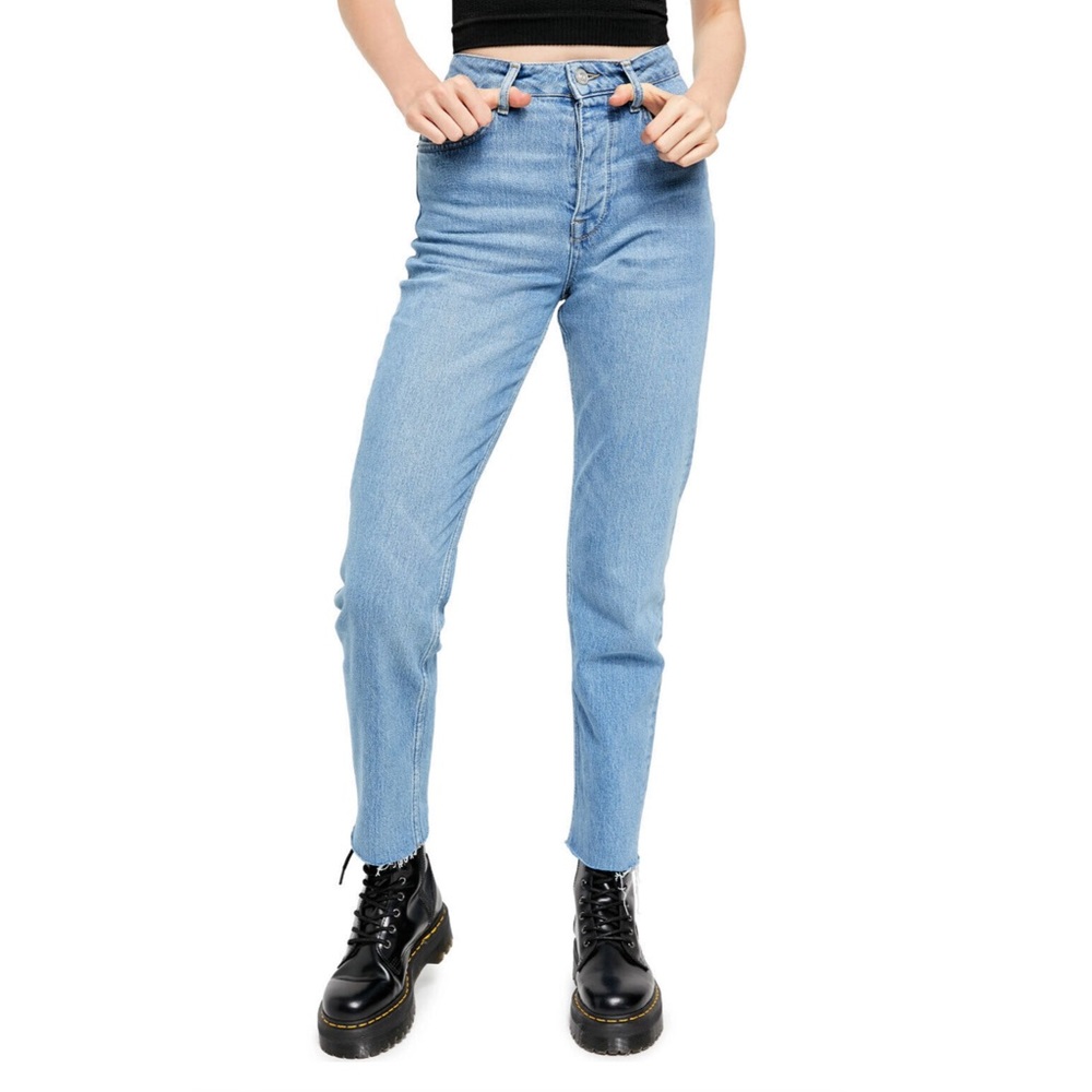 BDG URBAN OUTFITTERS Dillon High Rise Ankle Straight Leg Jeans - 25W x 32L